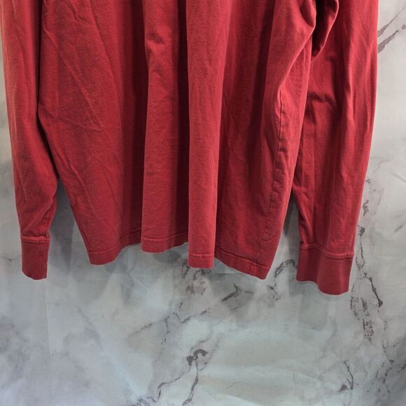 Life Is Good T Shirt Mens XL Snowman Red Tee Long Sleeve Classic Fit Together - Picture 7 of 12